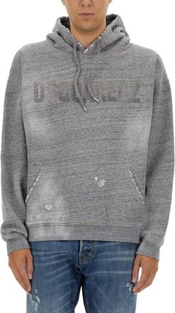 Dsquared2 Relaxed Fit Grey Sweatshirt