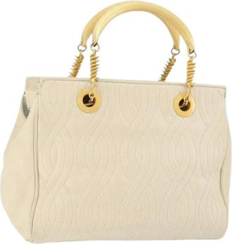 Fendi Pre-owned Handbags, female, Beige, Size: ONE SIZE Pre-owned Vintage Handbag