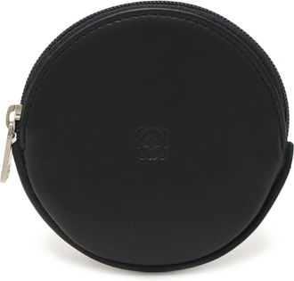 Loewe Black Leather Coin Purse/Coin Case (Pre-Owned)