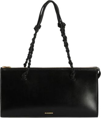 Jil Sander Borsa A Spalla Rectangular Braided Tote