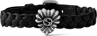 Gucci GG Logo Leren Kettingarmband