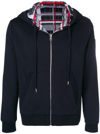 Moncler jas met capuchon - Blauw