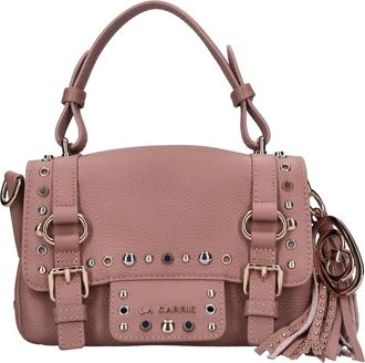 La Carrie Borsa in Pelle Impunturata - - Bags - Donna - Rosa - ONE SIZE