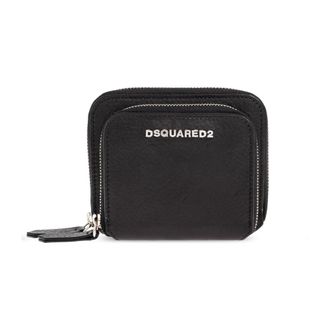 Dsquared2 Wallets & Cardholders, female, Black, Size: ONE SIZE Logo Wallet