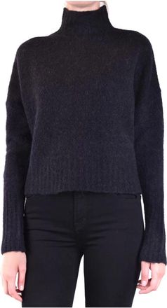 Pinko Stijlvolle Turtleneck Trui - Dames - Coltruien - Zwart - L - Truien & Vesten