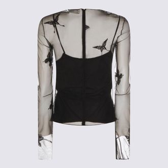 Blumarine Womens Top Black _pa Pl