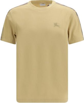 Burberry Beige Crew Neck T-Shirt