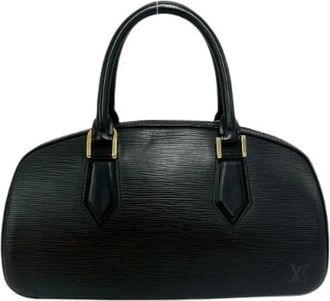 Louis Vuitton Pre-owned Handbags, female, Black, Size: ONE SIZE Pre-owned Jasmin Epi Leather Handbag