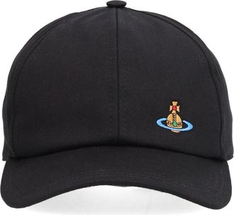 Vivienne Westwood Baseball Cap With Logo-Donna