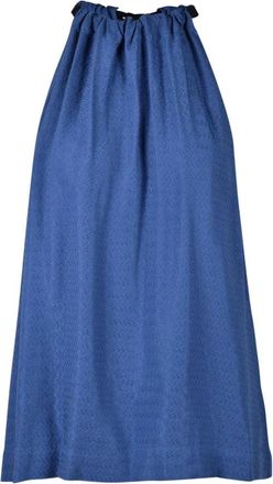Attic and Barn Viscose Gebreide Top - Dames - Tops zonder mouwen - Blauw - S - Tops