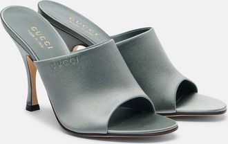 Gucci 95 satin mules