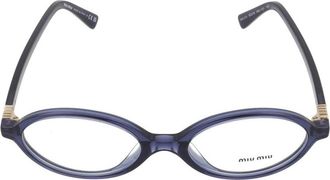 Miu Miu 01Xv Vista - unisex - Brillen - Zwart - 50 MM - Accessoires