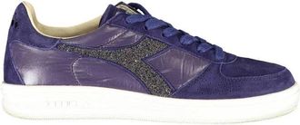 Diadora Elegante sportschoenen met Swarovski-details - Dames - Sneakers - Blauw - 36 1/2 EU - Katoen - Schoenen