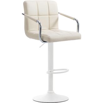 Clp Taburete De Bar Lucy V2 Crema Blanco