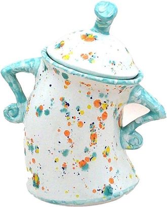OEM Juego De Tarros De Cer&aacute;mica Originales, Tarros De Almacenamiento Retro De 1 Pieza, Tapas Herm&eacute;ticas, Para Caf&eacute;, T&eacute; Y Az&uacute;car, Pintados A Mano