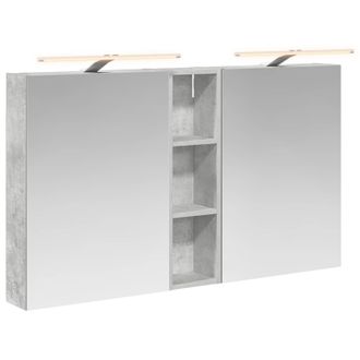 vidaXL Juego De Muebles De Ba&ntilde;o Con Estante 3 Pcs 120 X 14,5 X 70 Cm Vidaxl