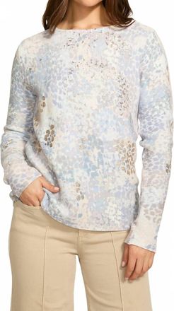 FDJ Metallic Printed Sweater In Spectral Neutral