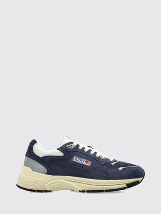 Autry Hyperway Bicolour Leather and Mesh Low-Top Sneakers