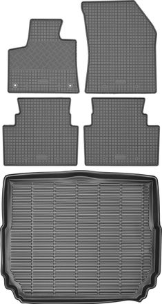 OEM Juego De Alfombrillas De Goma Para Coche Y Alfombrilla Para Maletero Para Citro&euml;n C5 Aircross Crossover De 2017