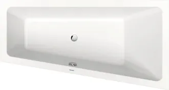 Duravit Duravit - No.1 Ba&ntilde;era Empotrada, Trapezoidal, 1600x850mm, 1