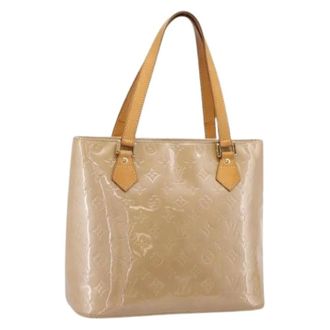 Louis Vuitton Bolso de mano de charol Pre-owned - Pre-owned - Mujer - Beige - ONE SIZE