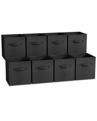 Sorbus 11In 8 Pack Foldable Storage Bins
