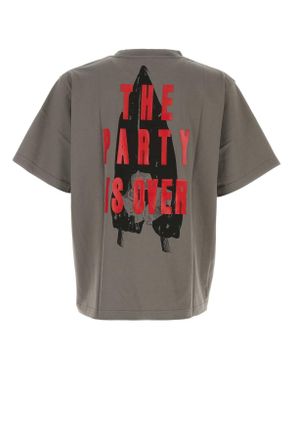 1989 STUDIO F04meb008jer005 Darkgrey Exterior: Cotton T-Shirt T-shirts And Polos