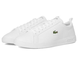 Lacoste Court Base Sneakers Mens Shoes White : 11.5 D - Medium, Leather