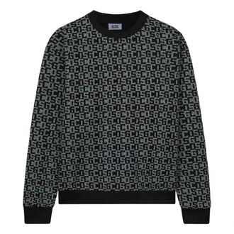 GCDS Hombre, Sudaderas, Negro, Talla: L