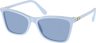 Swarovski SK6004 10061U Womens Sunglasses Blue Size 55