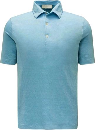 FILIPPO DE LAURENTIIS Accessoires - Heren - Polos - Blauw - XL - Tops