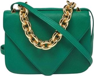 Bottega Veneta Pre-owned Cross Body Bags, female, Green, Size: ONE SIZE Pre-owned Cross Body Bag
