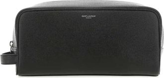 Saint Laurent Logo-print Wash Bag