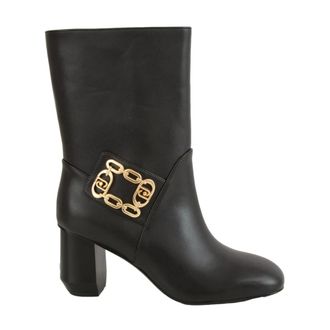 Liu Jo Schoenen, Dames, Zwart, 40 EU, Leer, Enkellaars