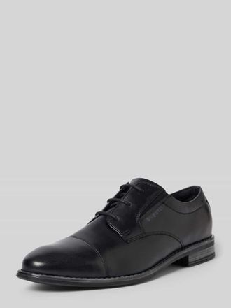 Bugatti Derby aus Leder Modell Amros in Black, Gr&ouml;&szlig;e 40