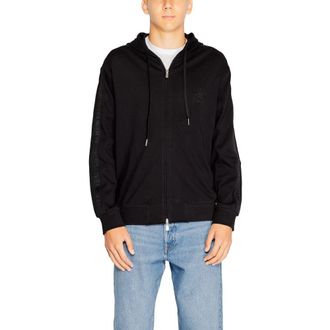 A|X Armani Exchange Mens Zipup Hoodie 3h1m72 1jppz - Black Cotton - Size EU 44 (Mens)