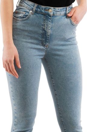 Moschino Cotton Skinny Jeans - Blue