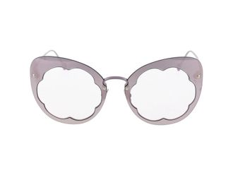 Ferragamo Sonnenbrille Salvatore Ferragamo Sf178 Sm Amo Flowerful 537 Metallic Iris /13/140