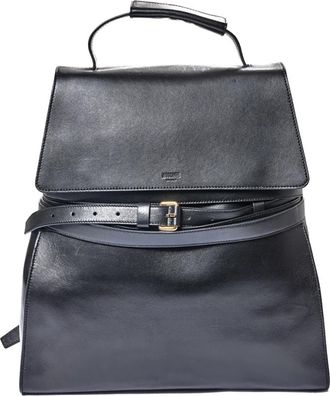Moschino Tie Me Backpack - Dames - Rugzakken - Zwart - ONE Size - Katoen - Tassen