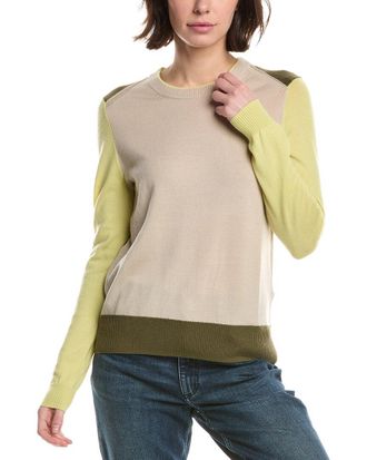 Rag & Bone Taron Colorblocked Wool Sweater