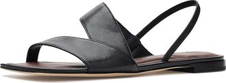 Vince Parker Slingback Womens Sandals Black : 5.5 M, Leather