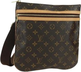 Louis Vuitton Pre-owned Cross Body Bags, female, Brown, Size: ONE SIZE Pre-owned Vintage Monogram Shoulder Bag