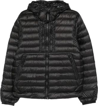 C.P. Company Down Jacket - Heren - Gewatteerde jassen - Zwart - XL - Leer - Jassen