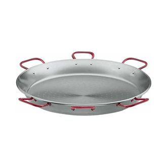 Lacor Paellera Cl&aacute;sica De Acero Lacor 6 Asas 130 Cm 200 Raciones Paellera Industrial Lacor
