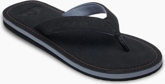Quiksilver Mens Quiksilver Mens Molokai Nubuck Flip Flops - Black - Size: 10