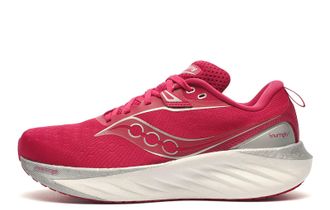 Saucony Triumph 22 Womens Running Shoes - Pink Rubber - Size UK 8