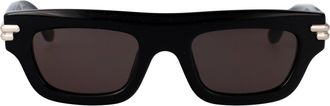 Bottega Veneta Squared Sunglasses Bv1321 S 001