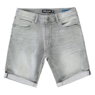 Cars Jeans Jeansshorts CARS JEANS SEATLE Short, Herren, Gr. XS, N-Gr, grau (grau used), Web, Obermaterial: 86% Baumwolle, 13% Polyester, 1% Elasthan, unifarben, 