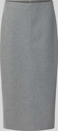 OPUS Midirock mit Viskose-Anteil Modell Rudila in Hellgrau, Größe 36