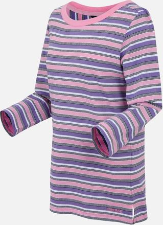 Regatta Womens Regatta Womens/Ladies Baylette II Striped T-Shirt - Navy/Multi - Size: 16